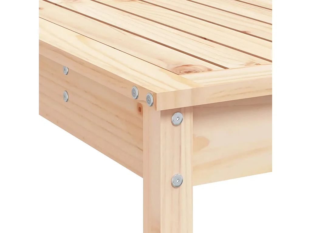 Ensemble de bar de jardin 7 pièces Bois de pin massif