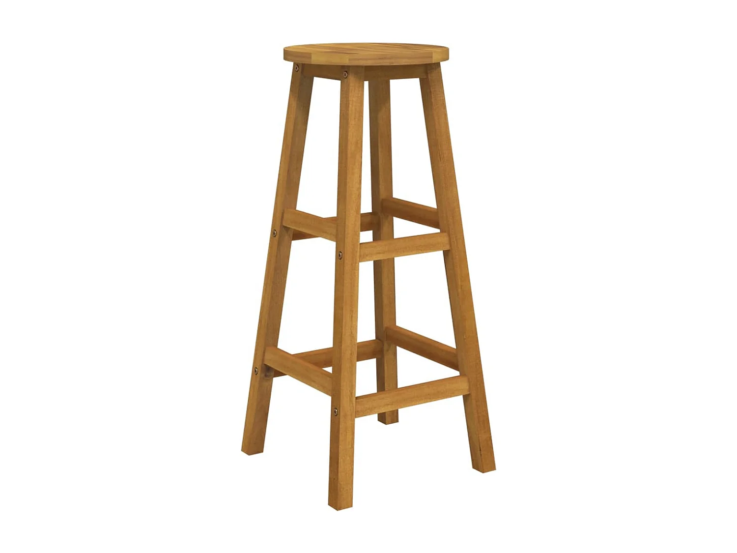 Ensemble de bar 3 pièces Bois d'acacia solide