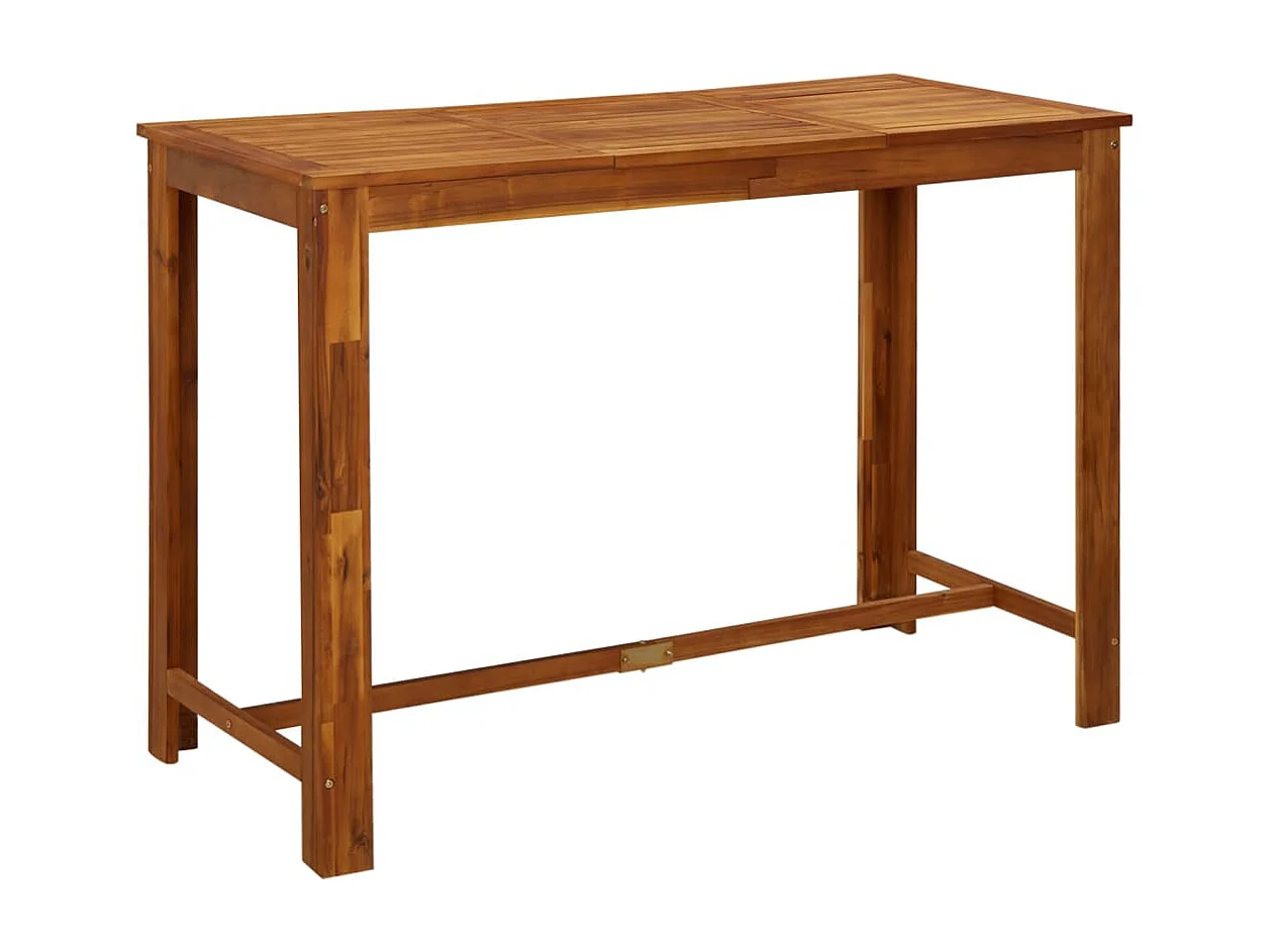 Ensemble de bar de jardin 7 pièces Bois d'acacia solide