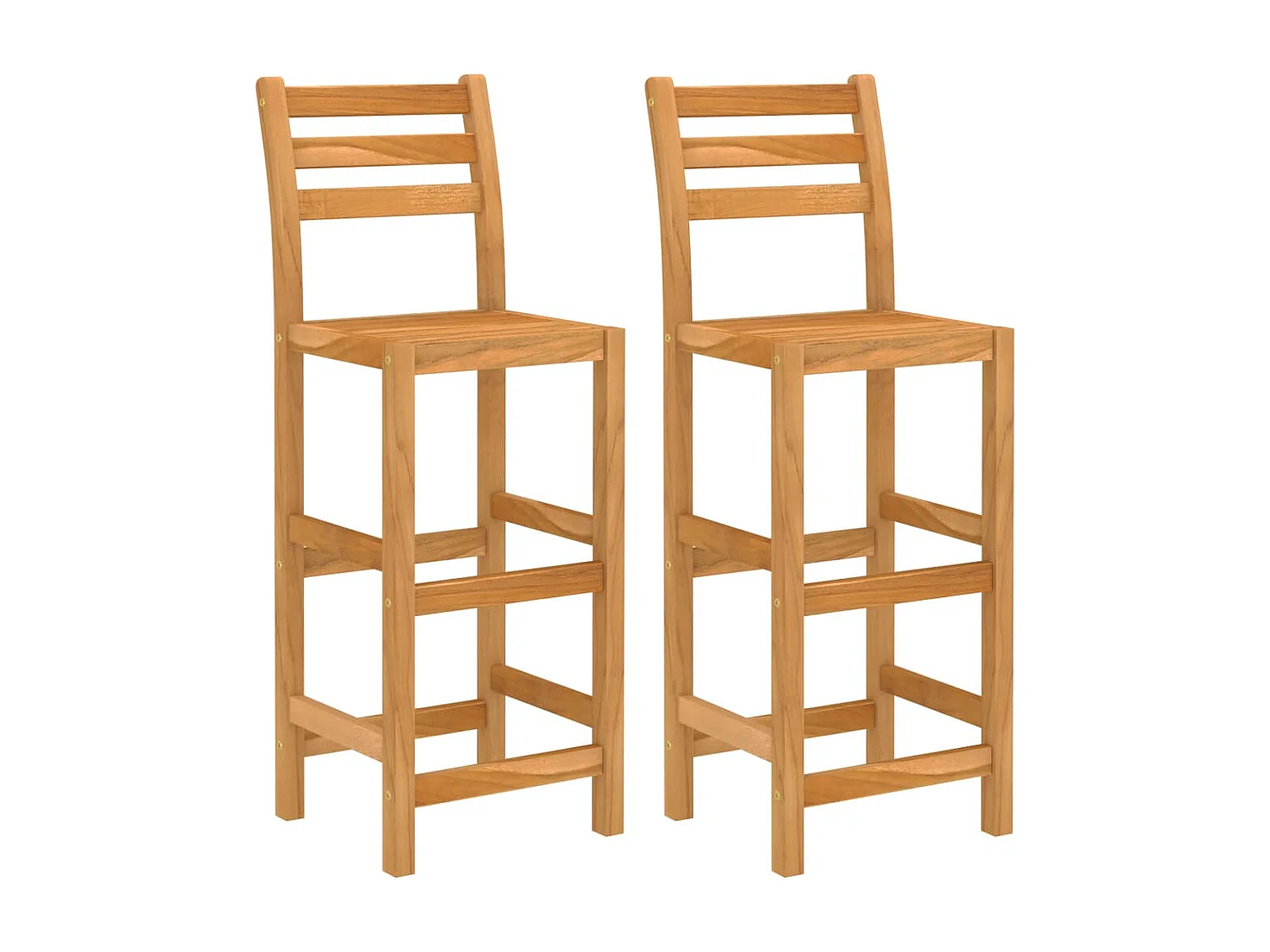 Ensemble de bar d'extérieur 3 pièces Bois d'acacia massif