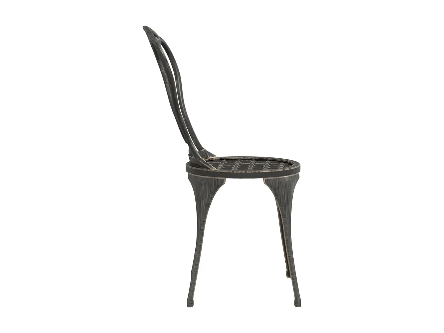 Ensemble de bistro 3 pièces Aluminium coulé Bronze