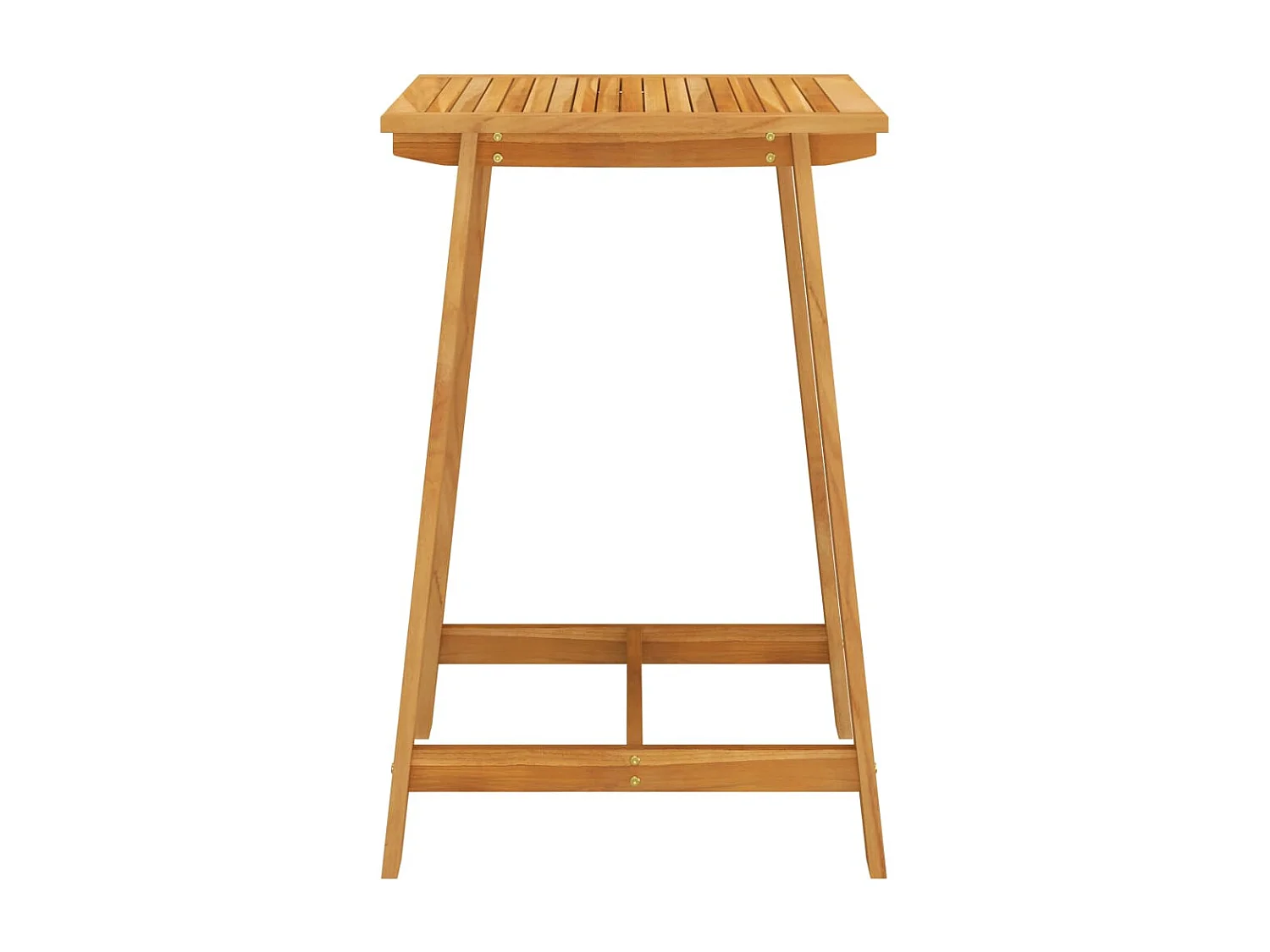 Ensemble de bar de jardin avec coussins 3 pièces Marron