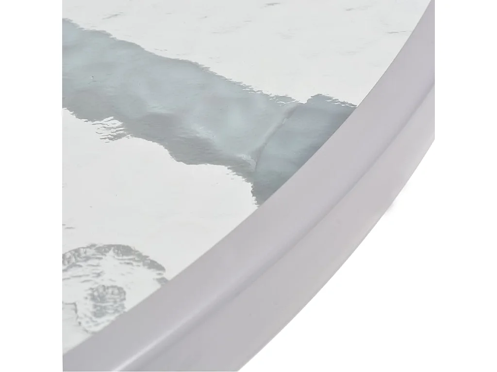 Mobilier à dîner d'extérieur 6 pièces Acier et textilène Gris