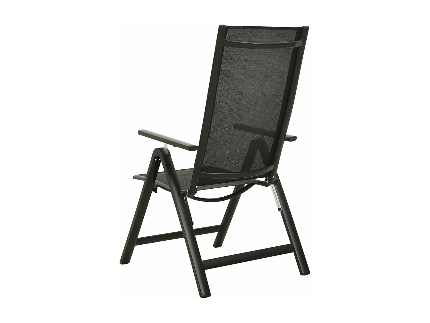 Ensemble de salle à manger de jardin 9 pièces Aluminium Anthracite
