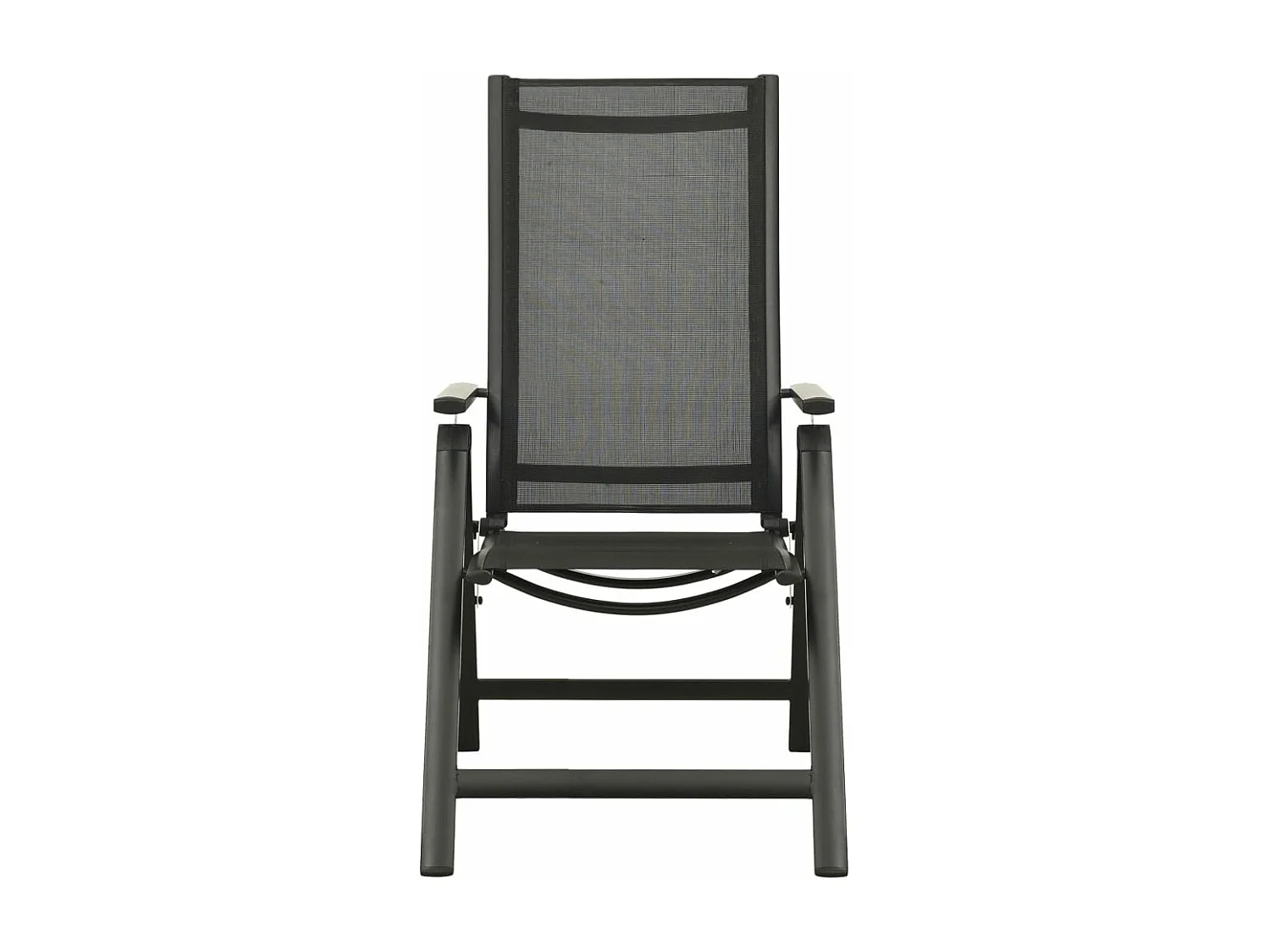 Ensemble de salle à manger de jardin 9 pièces Aluminium Anthracite