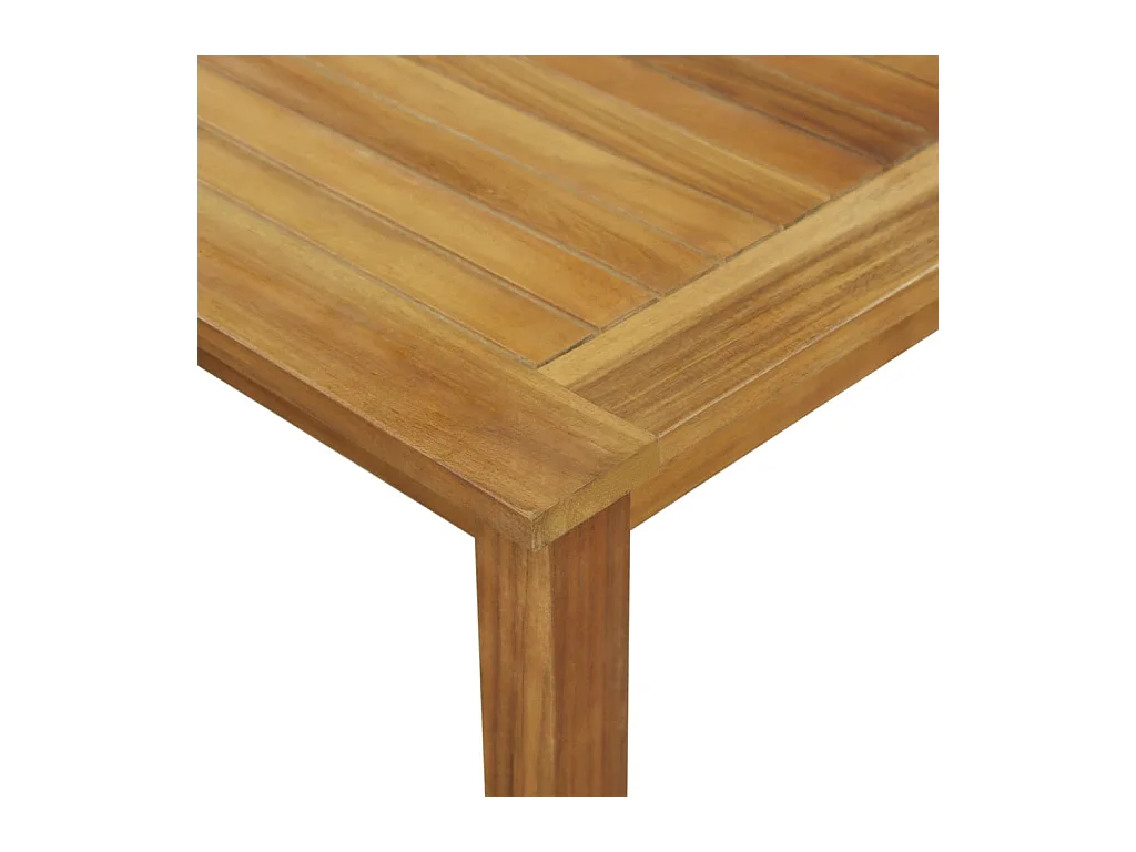 Juego de comedor para jardín de 5 piezas negro