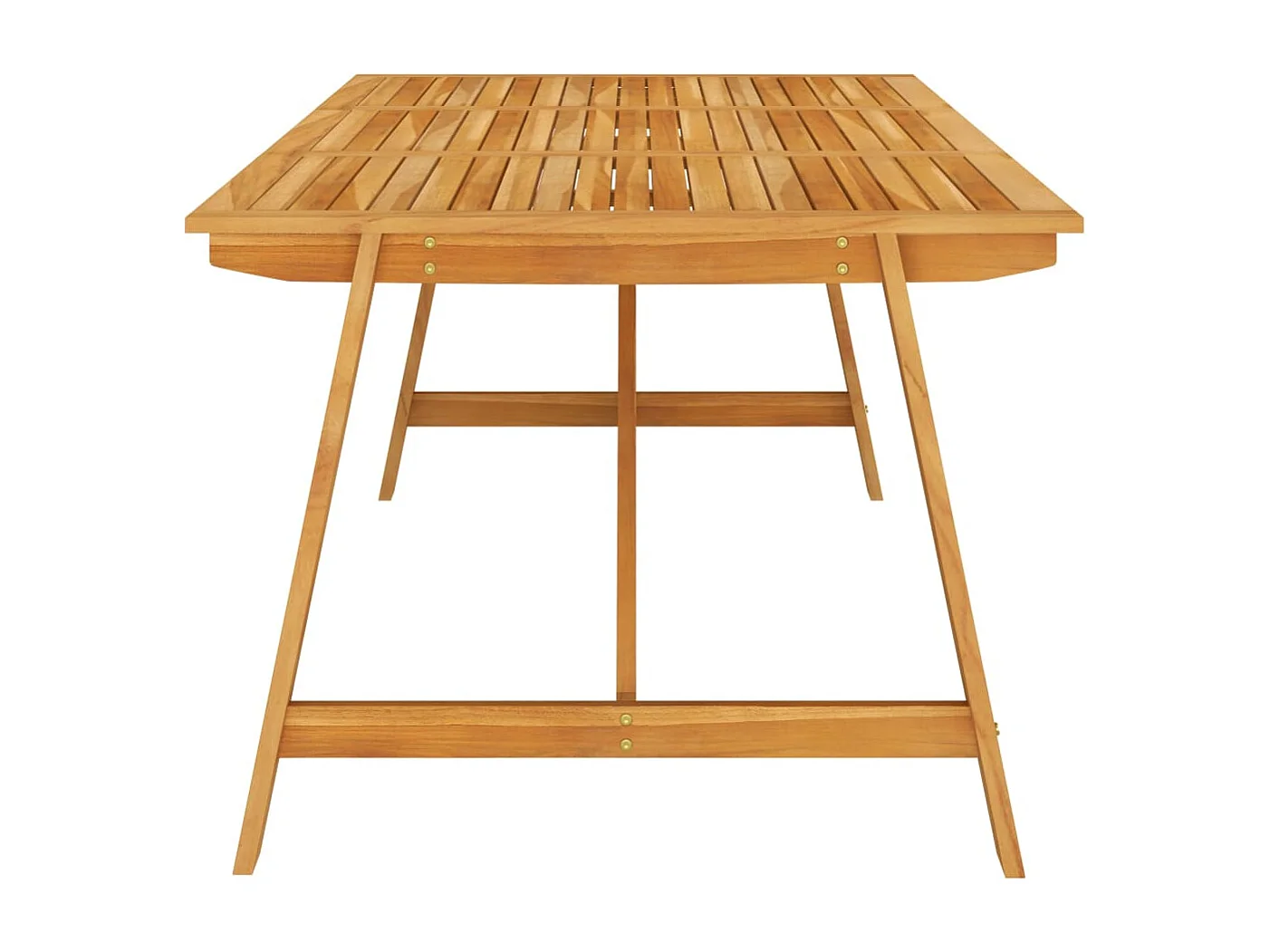 Ensemble de salle à manger de jardin 9 pièces Marron