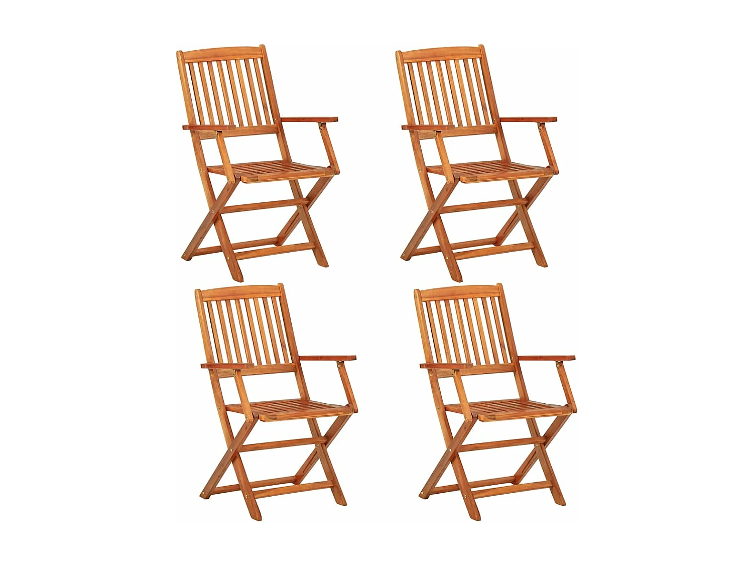 Ensemble à manger de jardin 13 pièces bois d'acacia solide