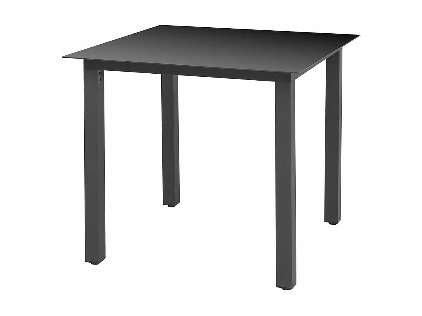 5 peças conjunto de jantar p/ jardim c/ almofadões vime PE preto