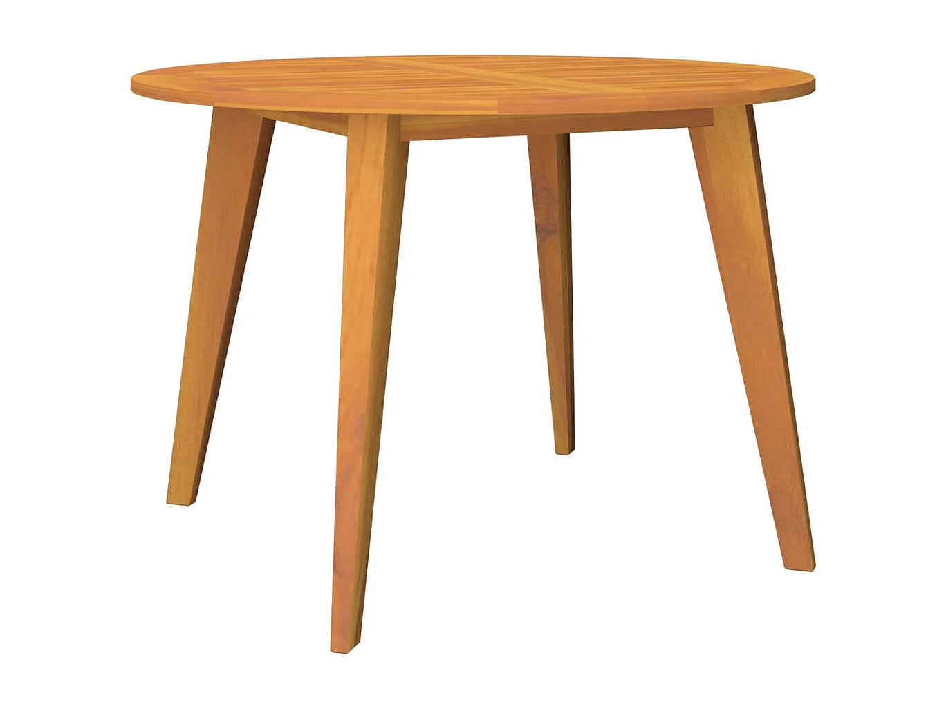 Ensemble de salle à manger de jardin 5 pièces Bois d'acacia solide