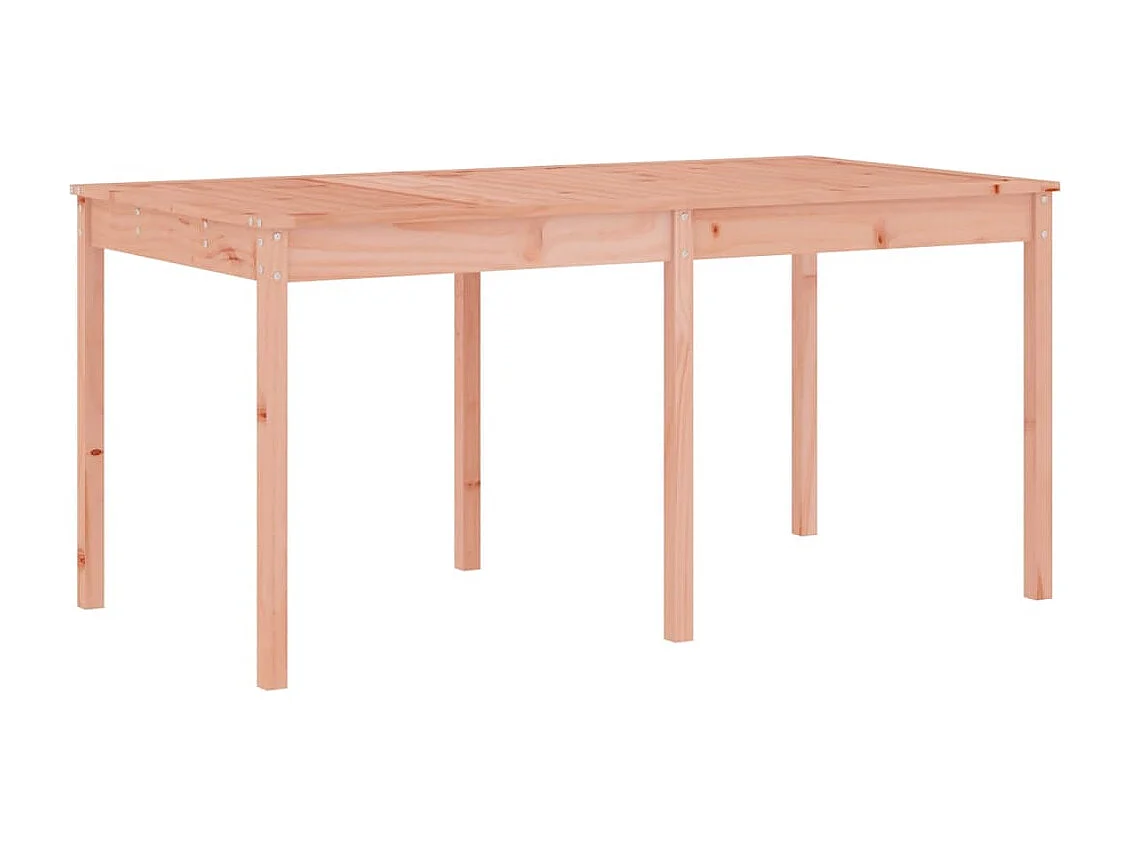 Juego de comedor de jardín 13 piezas madera maciza abeto Douglas