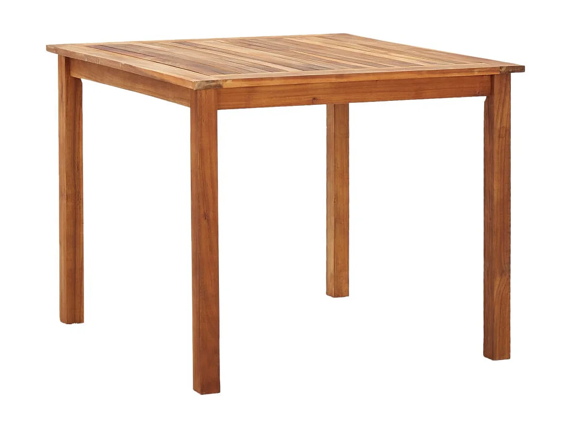 Mobilier à dîner 5 pièces Résine tressée et bois d'acacia Gris