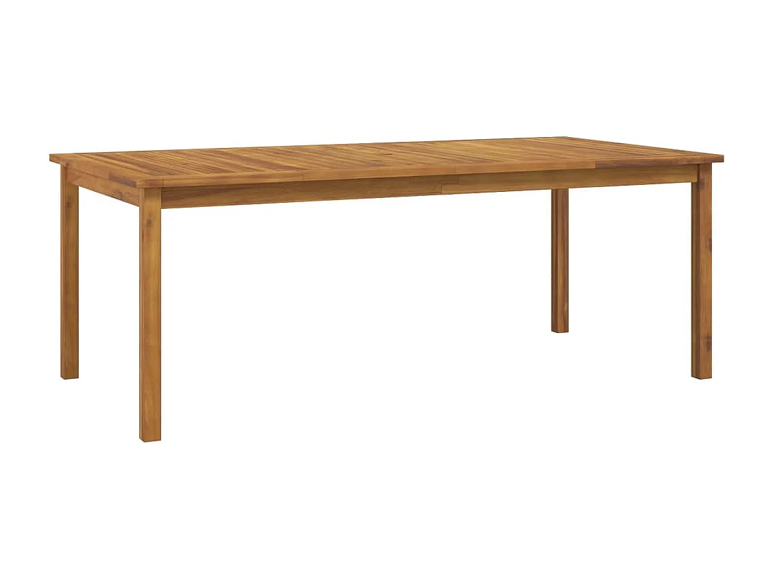 9 peças conjunto de jantar para jardim madeira de acácia maciça