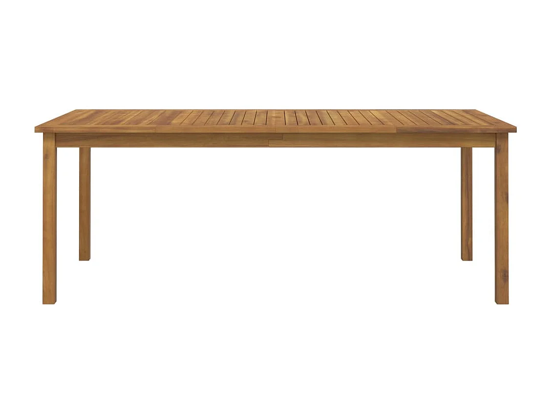 9 peças conjunto de jantar para jardim madeira de acácia maciça