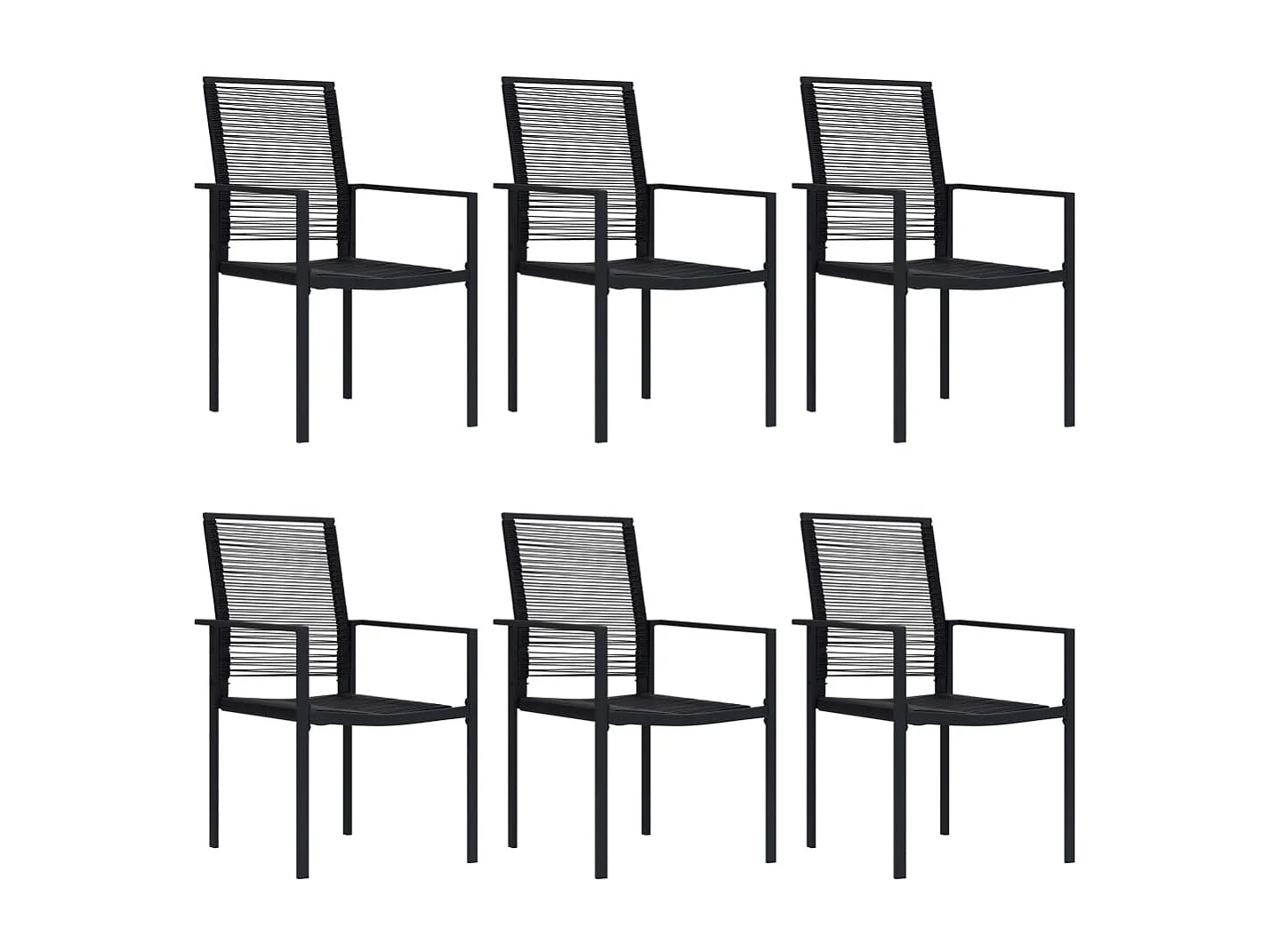 Juego de comedor para jardín 7 piezas