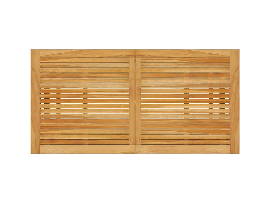 Juego de comedor para jardín de 5 piezas gris claro