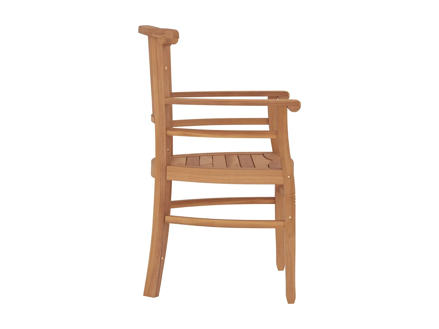 Ensemble à dîner de jardin 7 pièces Bois de teck solide