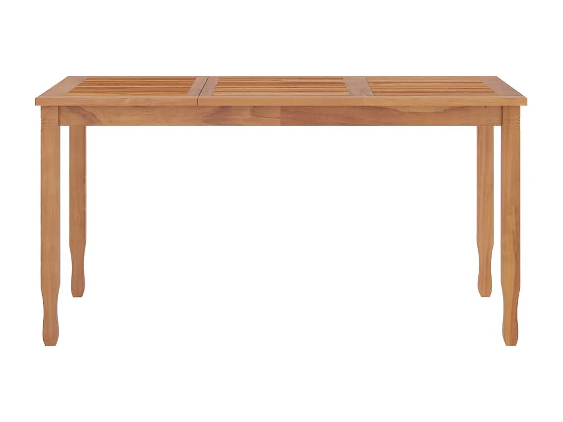 Ensemble à dîner de jardin 7 pièces Bois de teck solide