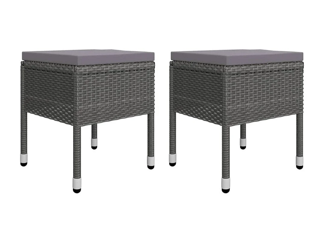 Ensemble de salle à manger de jardin 5 pièces Gris