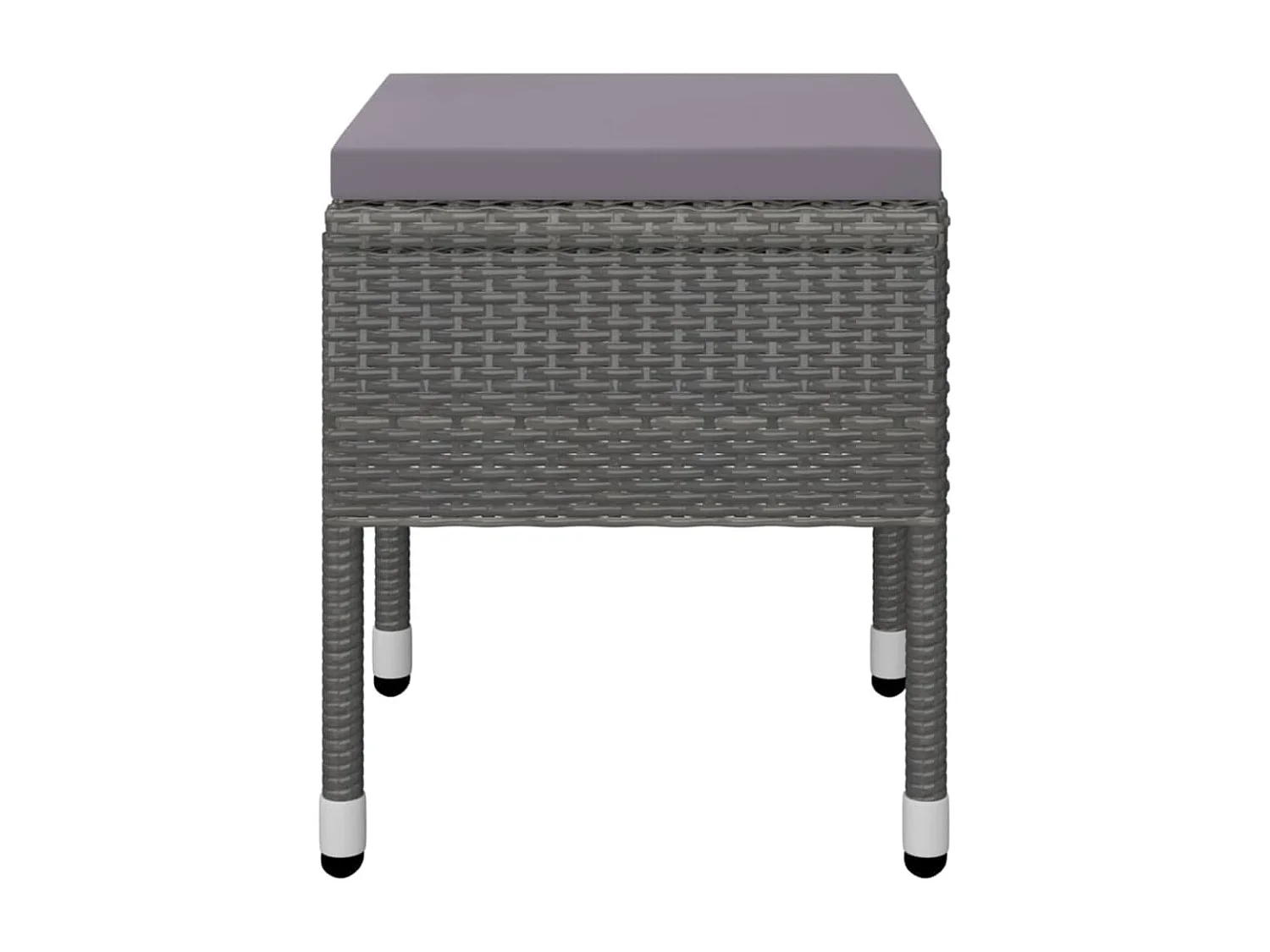 Ensemble de salle à manger de jardin 5 pièces Gris