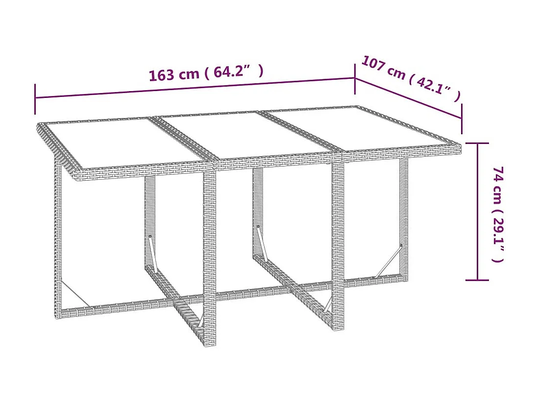 Mobilier à dîner de jardin et coussins 7 pièces Résine tressée Noir