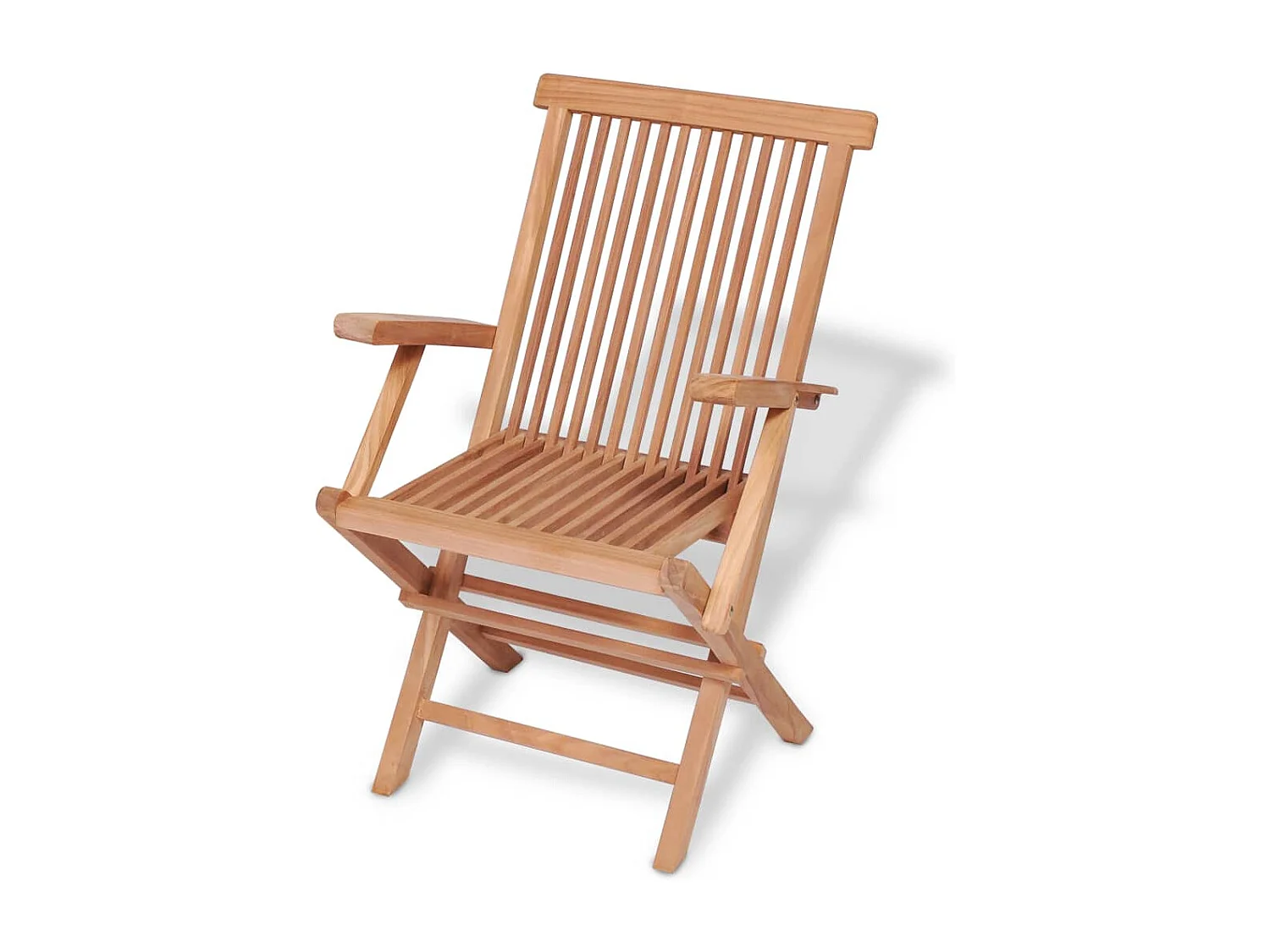 Mobilier à dîner d'extérieur 7 pièces Bois de teck solide