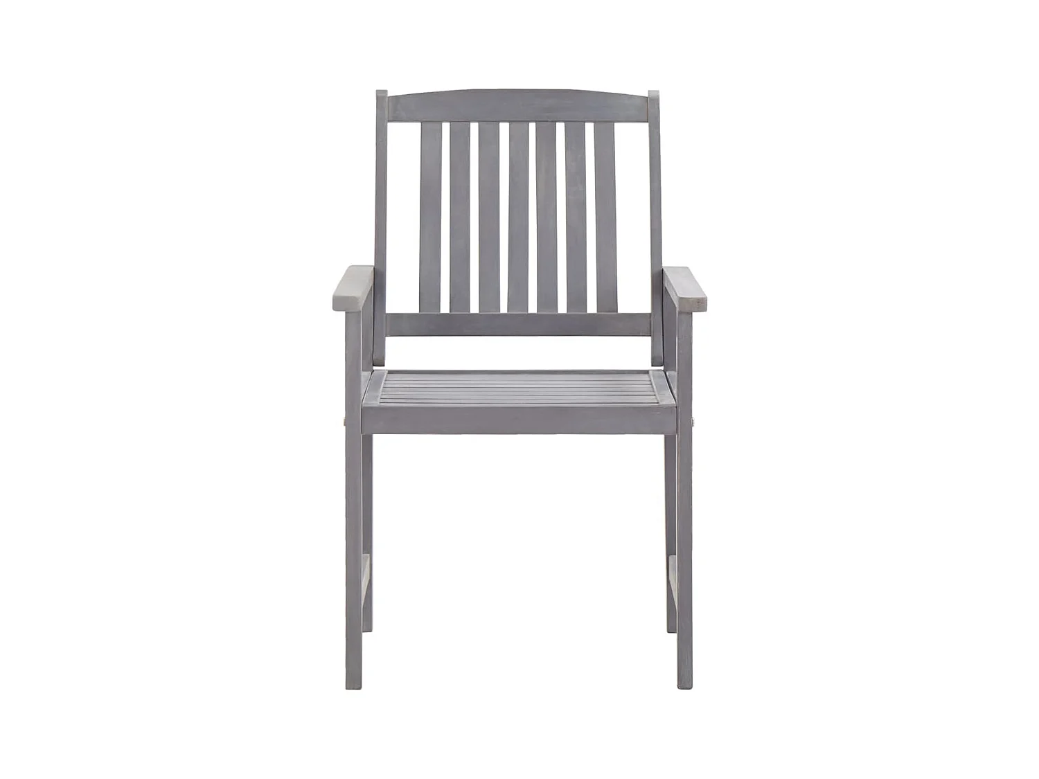 Mobilier à dîner d'extérieur 5 pièces Gris Bois d'acacia solide