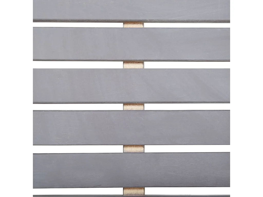 Mobilier à dîner d'extérieur 5 pièces Gris Bois d'acacia solide