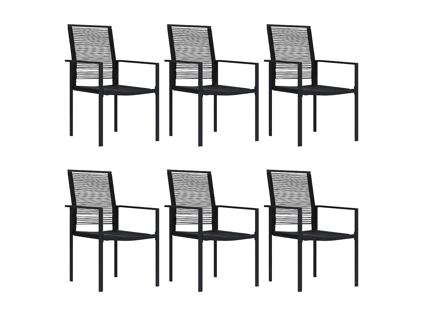 Juego de comedor de jardín 7 piezas