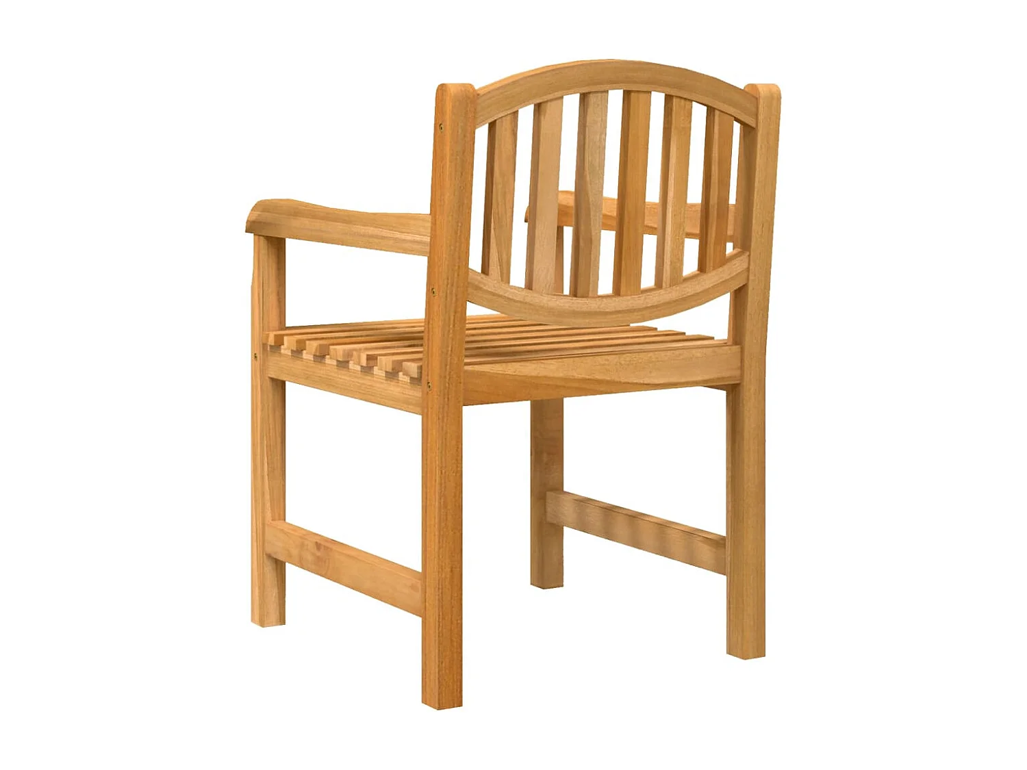 3 peças conjunto de jantar para jardim madeira de teca maciça