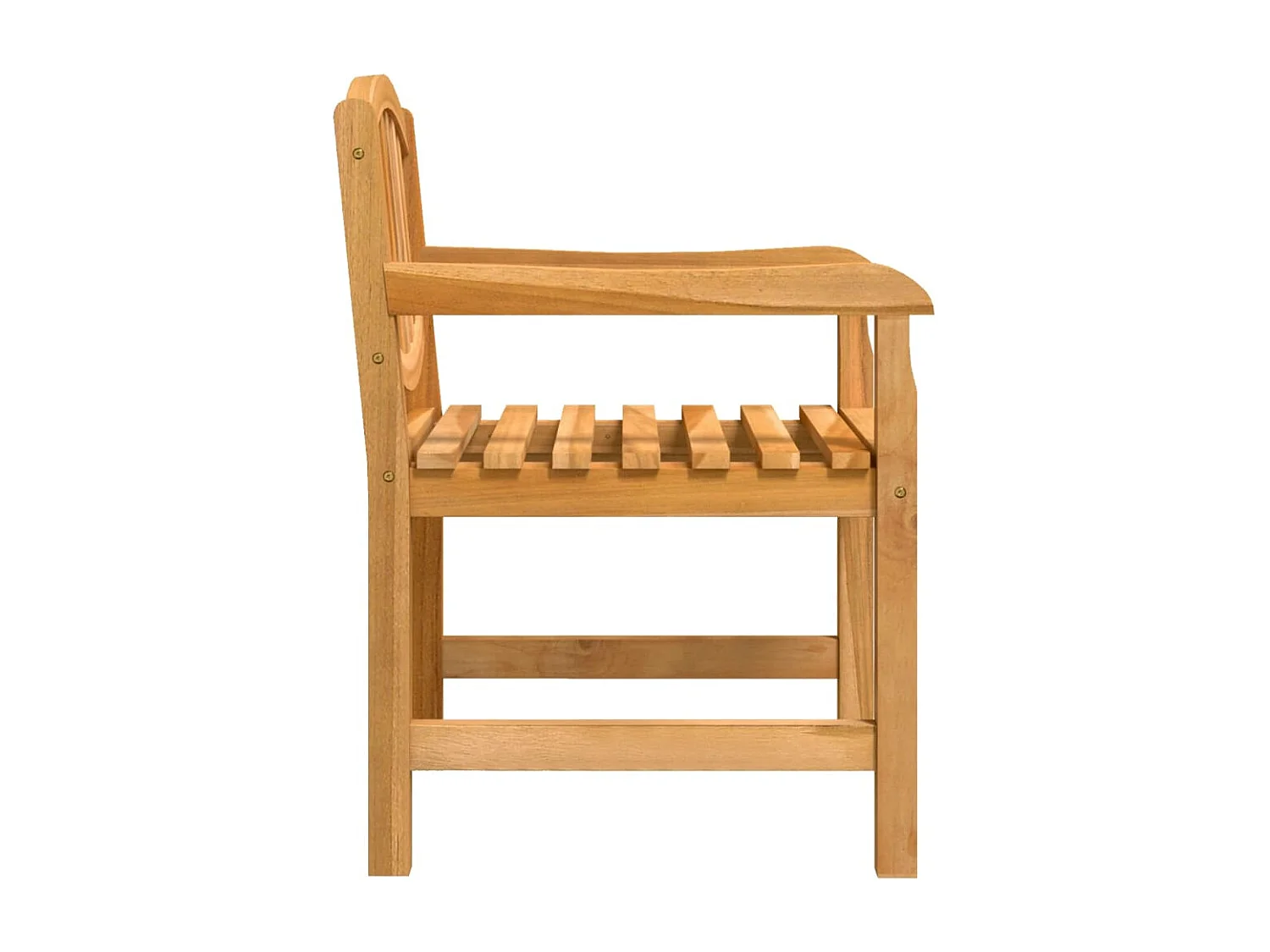 Juego de comedor para jardín 9 piezas madera maciza de teca