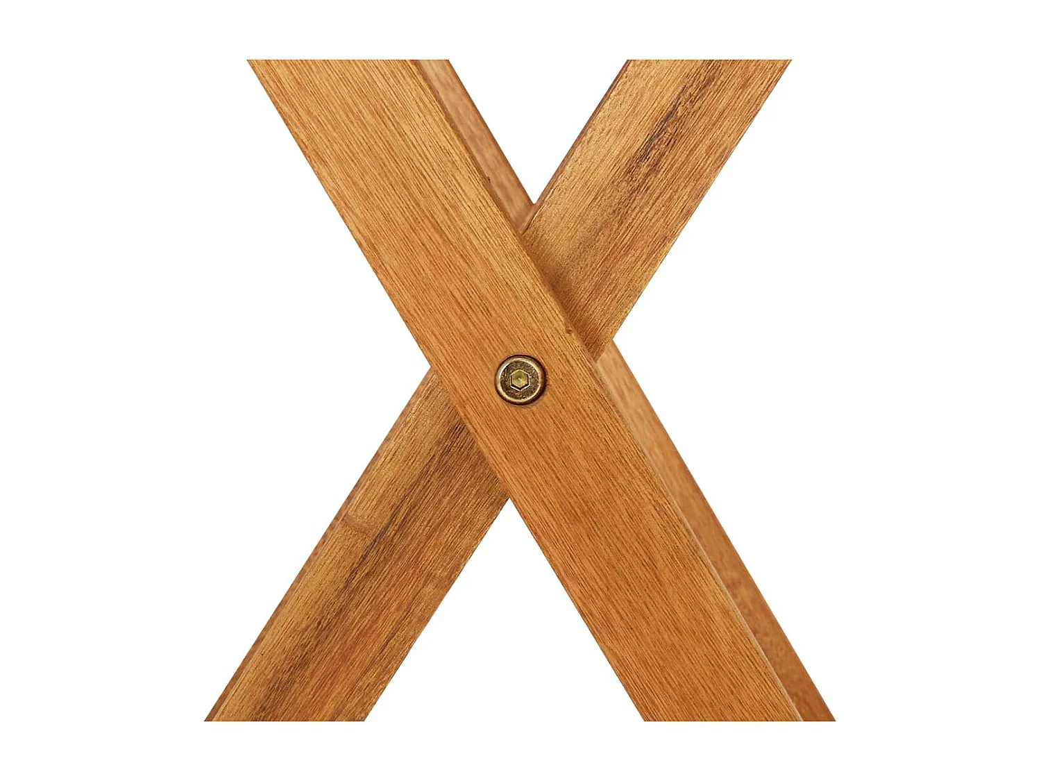 Mobilier à dîner de jardin pliable 3 pièces Bois d'acacia solide