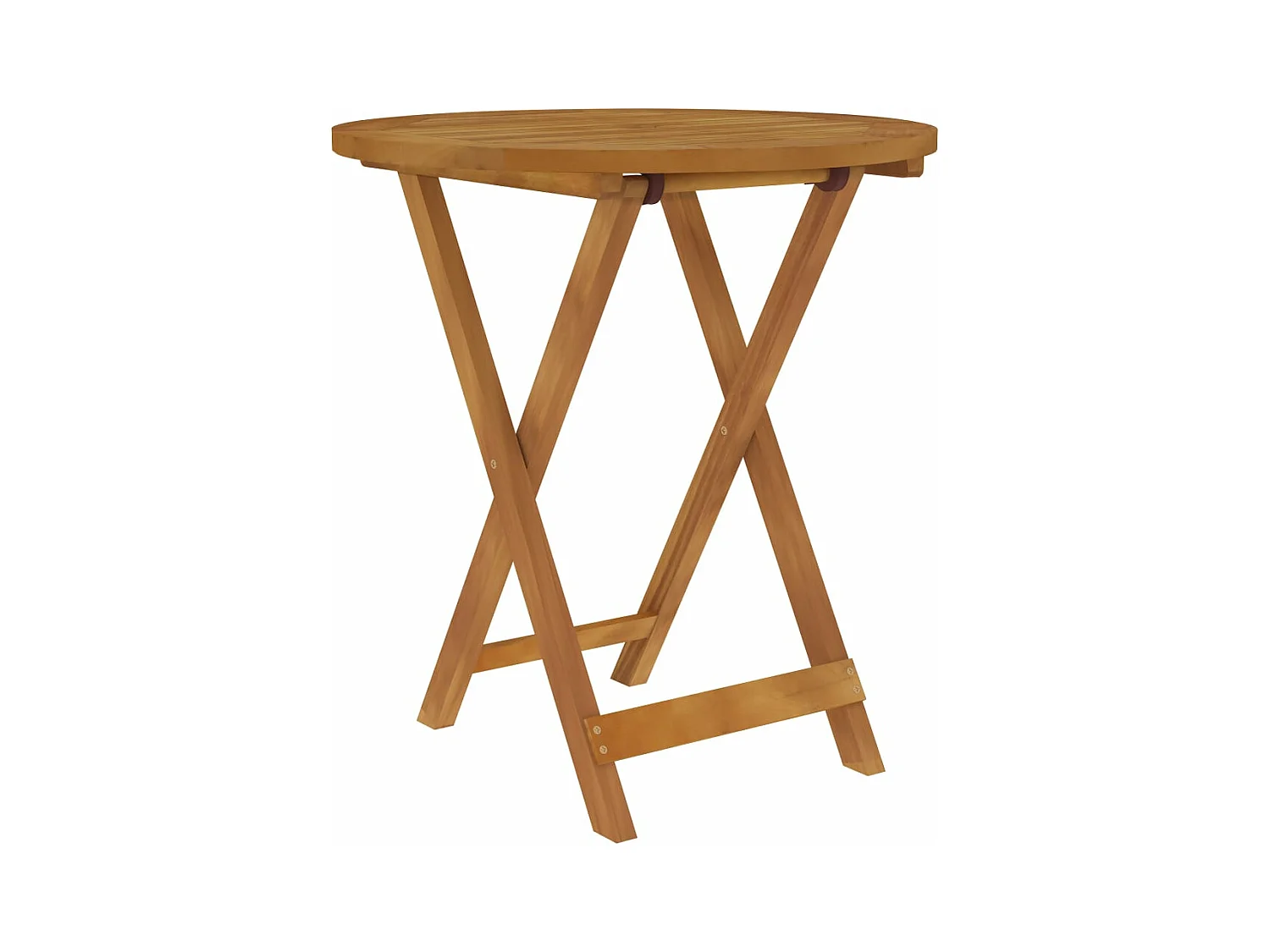 Mobilier à dîner de jardin pliable 3 pièces Bois d'acacia solide