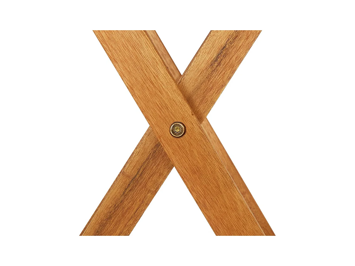 Mobilier à dîner de jardin pliable 3 pièces Bois d'acacia solide