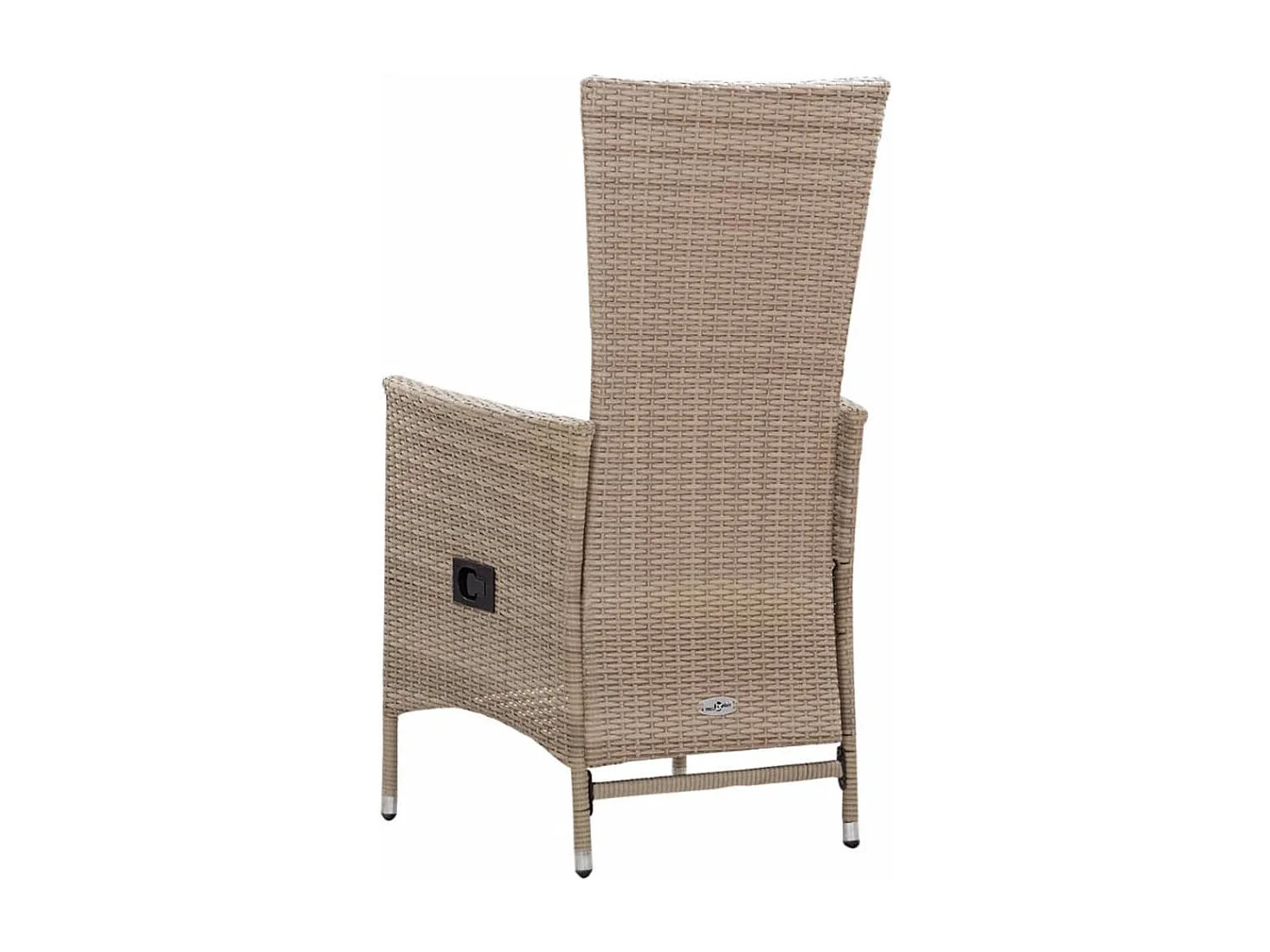 Ensemble de salle à manger de jardin 5 pièces Beige