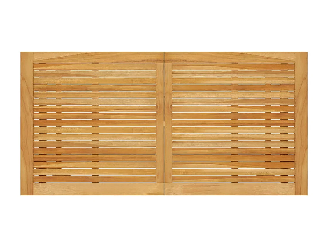 Juego de comedor para jardín 5 piezas gris