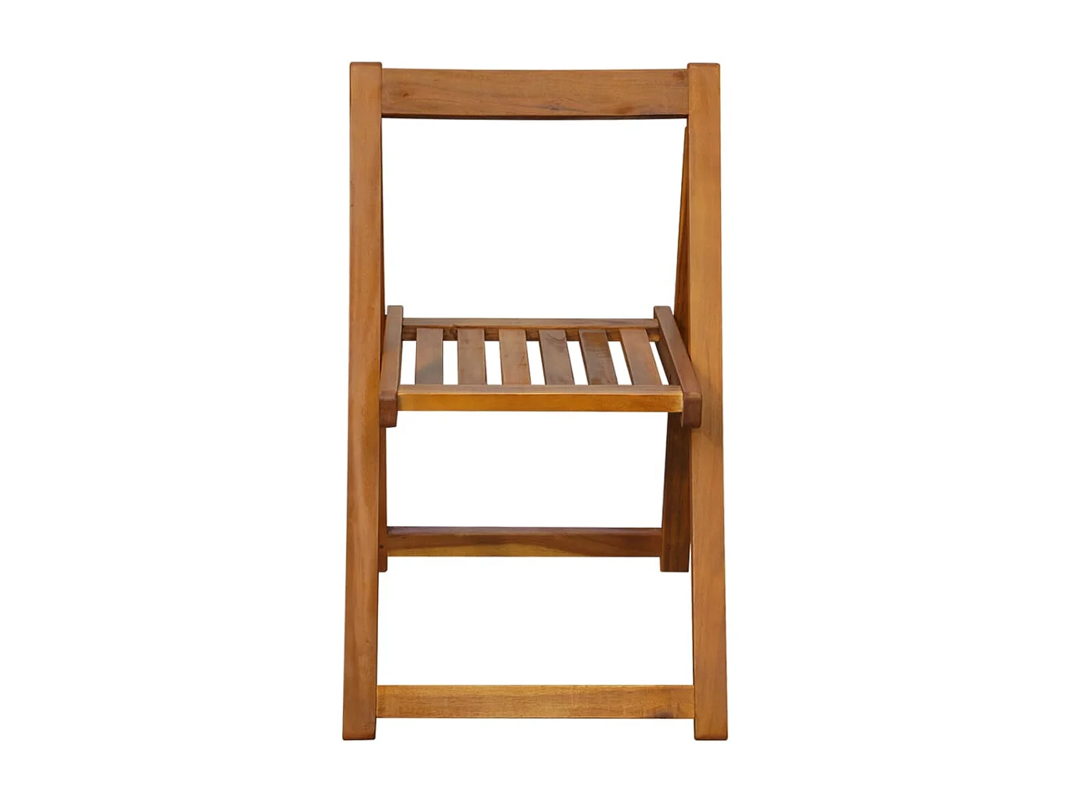 Set comedor de jardín plegable 5 piezas madera maciza de acacia