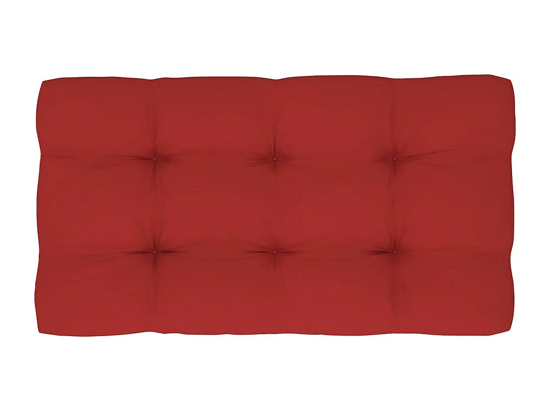 Sofá de palets 2 plazas cojines madera pino impregnada negro