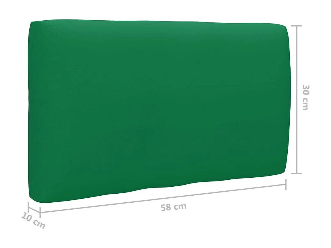 Sofá de palets 2 plazas cojines madera pino impregnada blanco