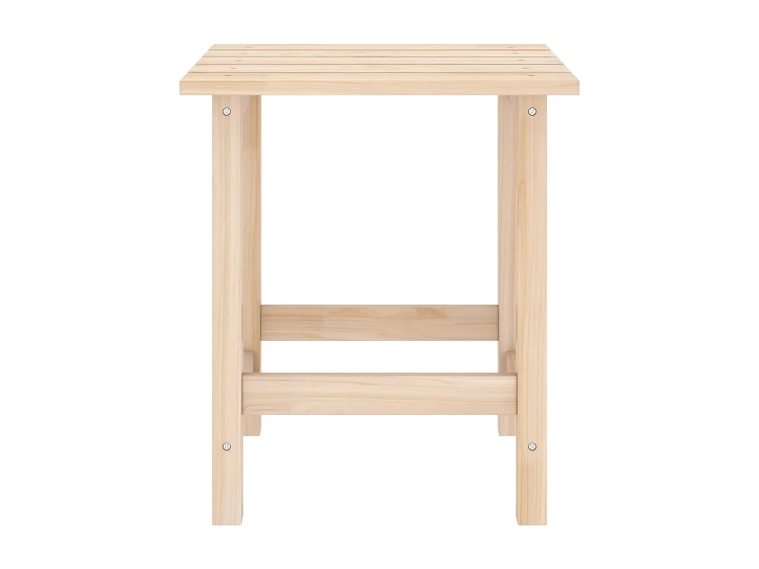 Chaise de jardin Adirondack avec table Bois de sapin massif