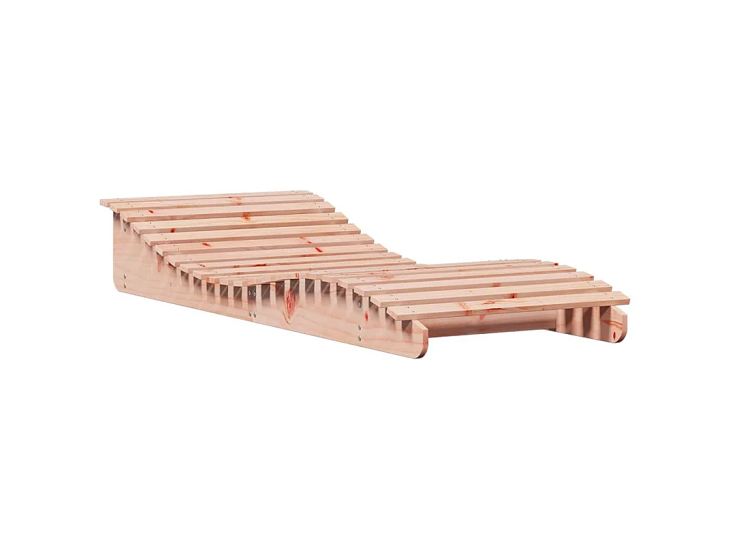 Ligbed 205x80x31,5 cm massief douglashout