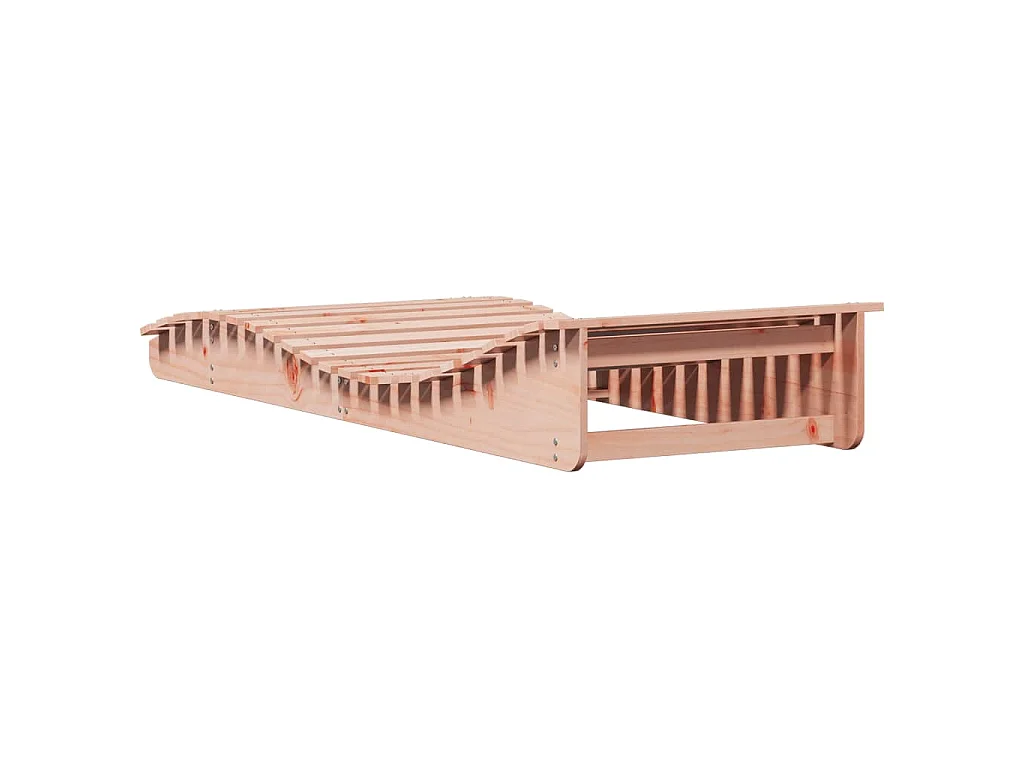 Ligbed 205x80x31,5 cm massief douglashout