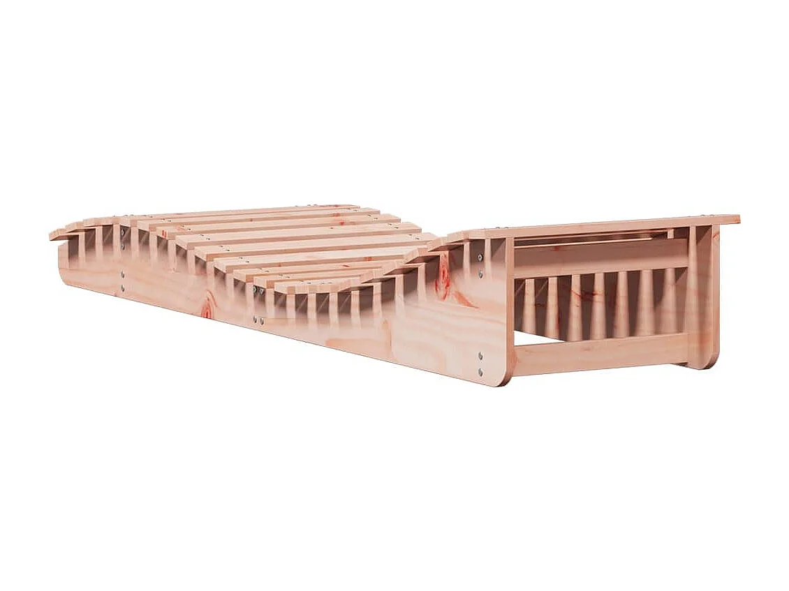 Chaise longue 205x60x31,5 cm bois massif de douglas