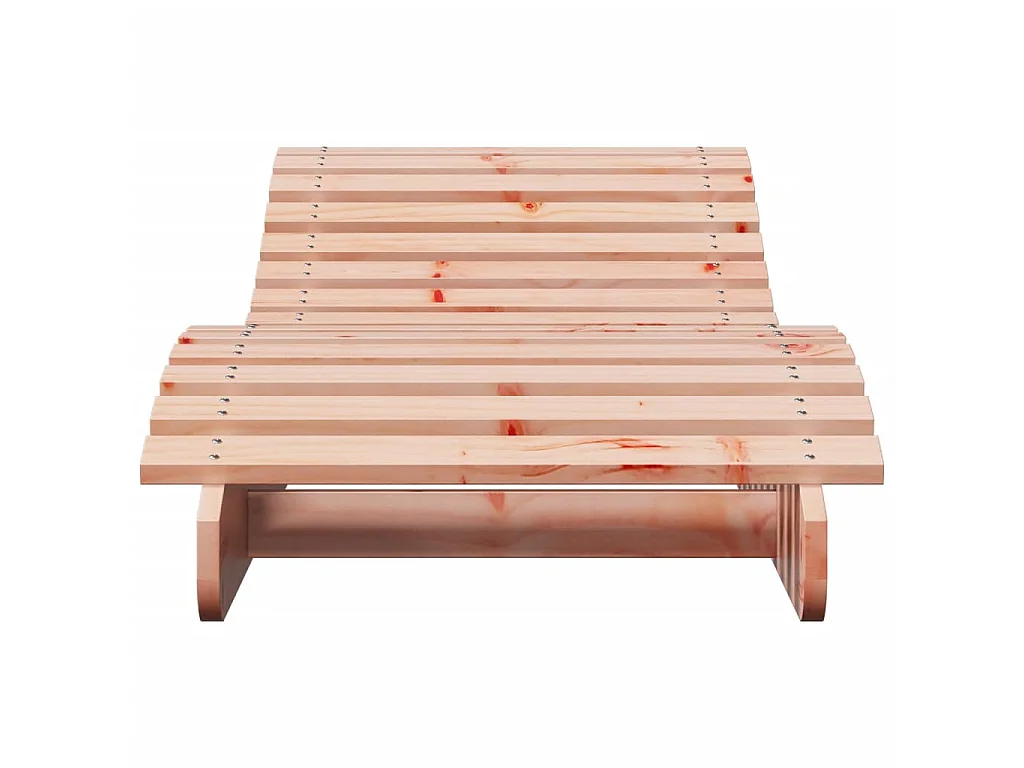 Chaise longue 205x60x31,5 cm bois massif de douglas