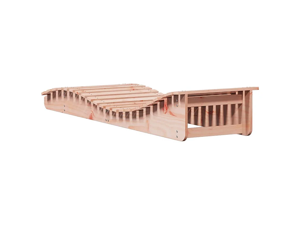 Chaise longue 205x60x31,5 cm bois massif de douglas