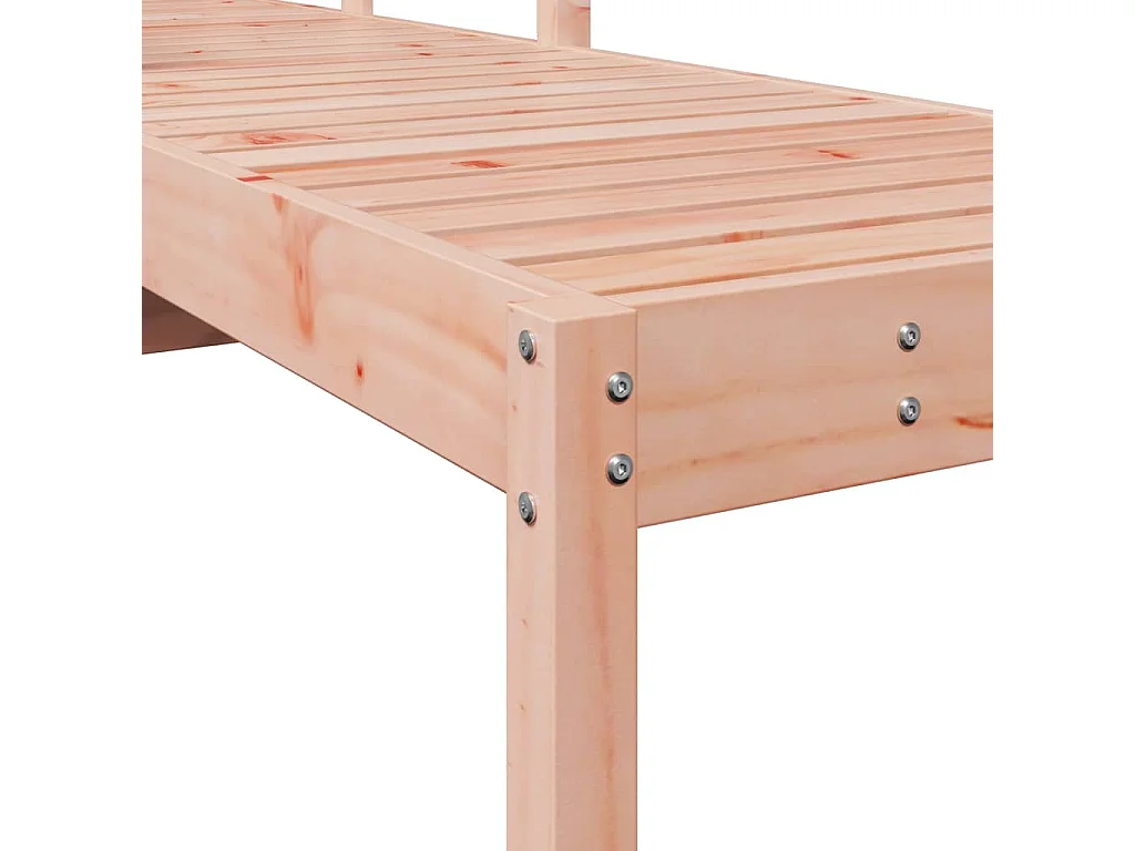 Chaise longue 199,5x62x55 cm bois massif de douglas