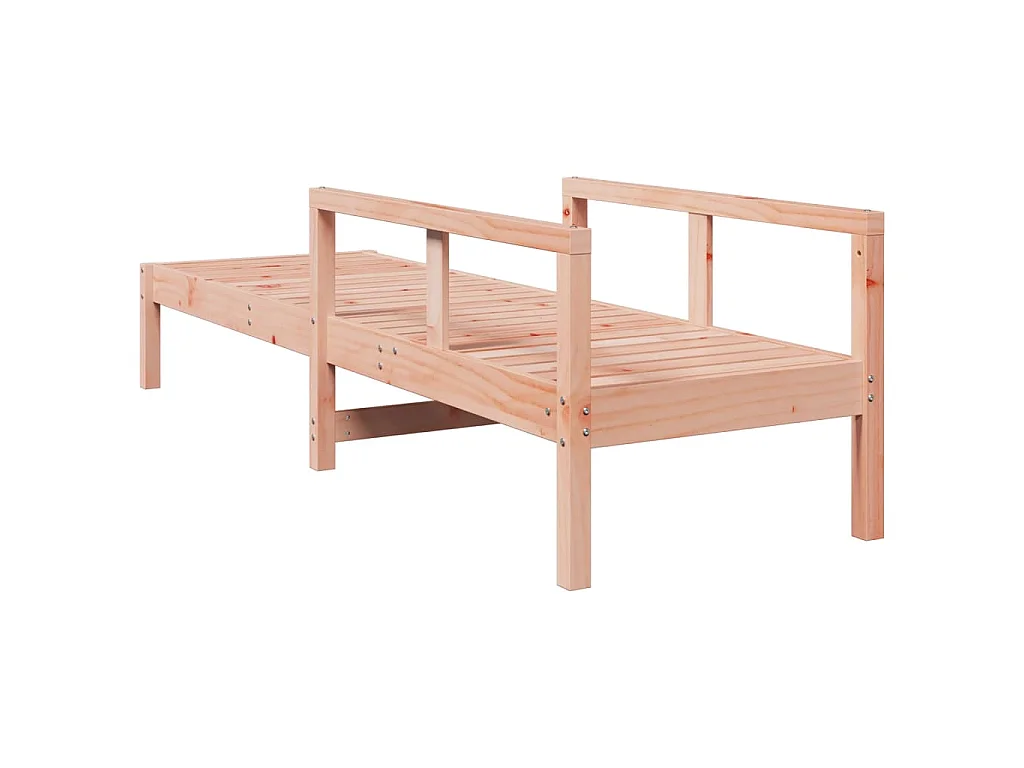 Chaise longue 199,5x62x55 cm bois massif de douglas