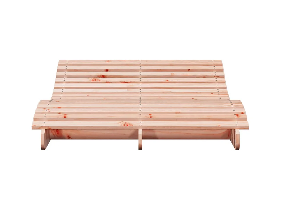 Chaise longue 205x110x31,5 cm bois massif de douglas
