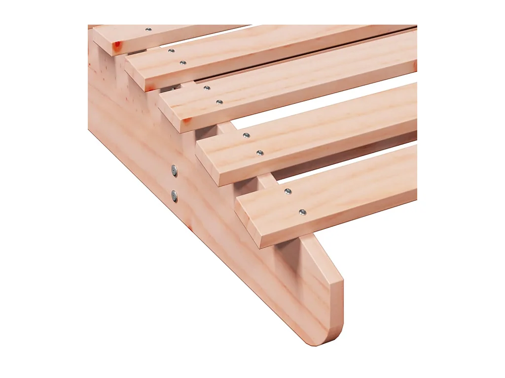 Chaise longue 205x110x31,5 cm bois massif de douglas