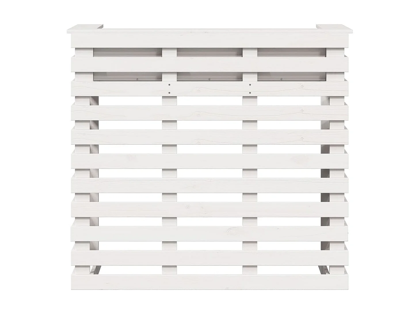 Mesa de bar p/ exterior 113,5x50x103 cm pinho maciço branco